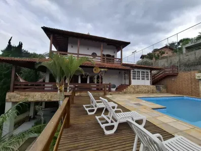 Casa de Condomínio com 4 Quartos à venda, 1000m² no Albuquerque, Teresópolis