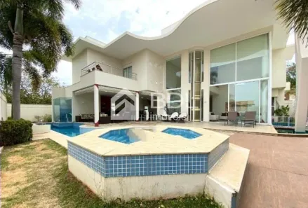 Casa de Condomínio com 5 Quartos para venda ou aluguel, 595m² no Loteamento Alphaville Campinas, Campinas
