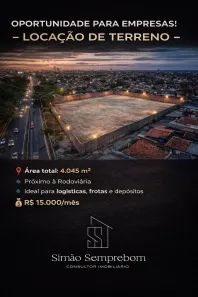 Lote/Terreno para alugar, 4000m² no Santo Antônio, São Luís