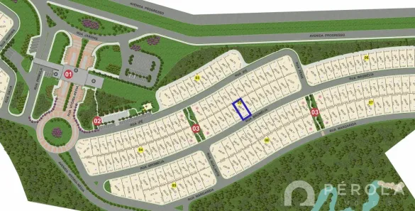 Lote/Terreno à venda, 269m² no Jardins Capri, Senador Canedo