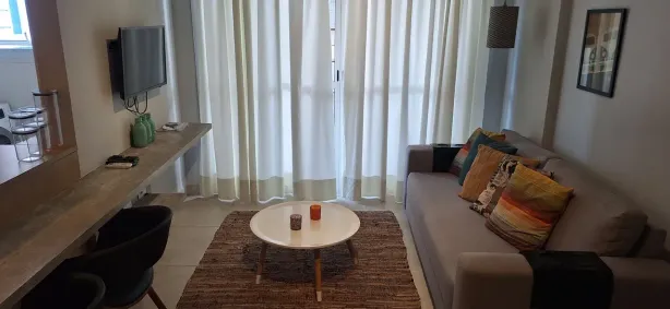 Apartamento com 1 Quarto para alugar, 55m² no Boqueirão, Santos