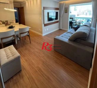 Apartamento com 2 Quartos à venda, 74m² no Gonzaga, Santos