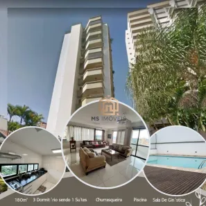 Apartamento com 3 Quartos à venda, 180m² no Vila Alexandria, São Paulo