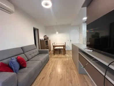 Apartamento com 1 Quarto para alugar, 50m² no Cidade Monções, São Paulo