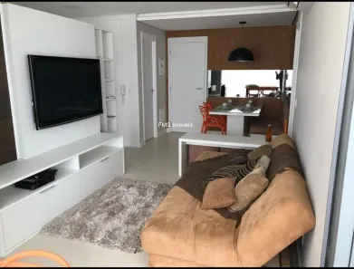 Apartamento com 1 Quarto à venda, 55m² no Santo Amaro, São Paulo