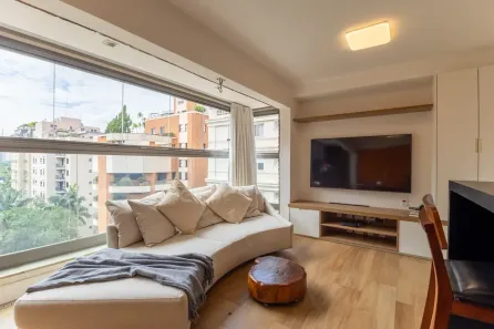 Cobertura com 1 Quarto para alugar, 76m² no Jardim Paulista, São Paulo