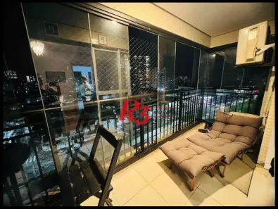 Apartamento com 3 Quartos à venda, 96m² no Gonzaga, Santos