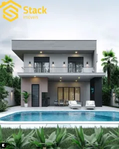 Sobrado com 4 Quartos à venda, 263m² no Residencial Aziz Louveira, Louveira