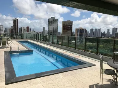 Flat com 1 Quarto para alugar, 32m² no Jaqueira, Recife