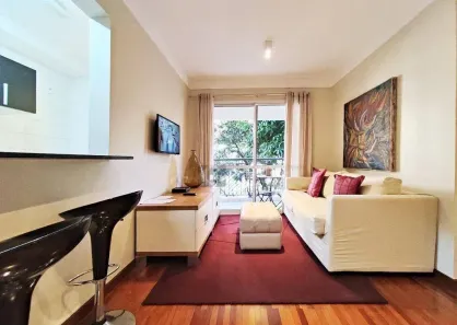 Apartamento com 2 Quartos para venda ou aluguel, 60m² no Jardim Leonor, São Paulo