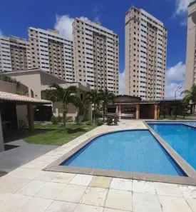 Apartamento com 2 Quartos para alugar, 56m² no Ponta Negra, Natal