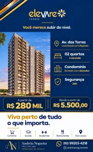 Apartamento com 2 Quartos à venda, 45m² no Cidade Nova, Manaus