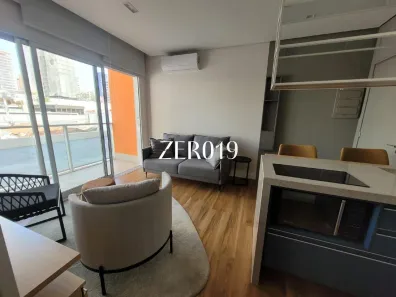 Apartamento com 1 Quarto para alugar, 38m² no Cambuí, Campinas