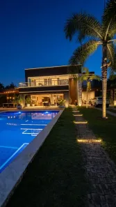 Casa de Condomínio com 5 Quartos para venda ou aluguel, 1000m² no Busca Vida (Abrantes), Camaçari