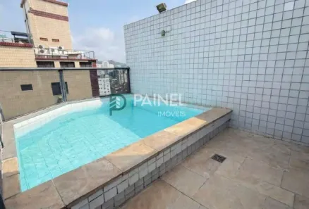 Cobertura com 1 Quarto à venda, 112m² no Pompéia, Santos