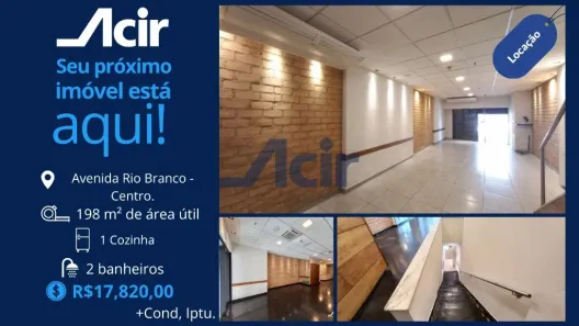Ponto Comercial para alugar, 197m² no Centro, Rio de Janeiro