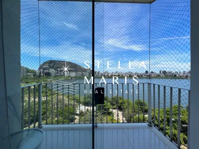 Apartamento com 3 Quartos para venda ou aluguel, 117m² no Lagoa, Rio de Janeiro