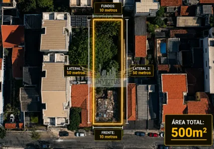 Lote/Terreno à venda, 500m² no Santa Maria, Santo André