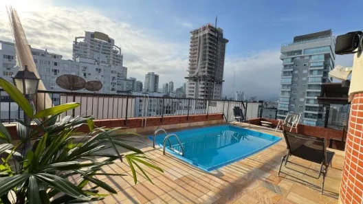 Cobertura com 3 Quartos à venda, 212m² no Boqueirão, Santos