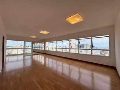 Apartamento com 4 Quartos para alugar, 274m² no Boqueirão, Santos
