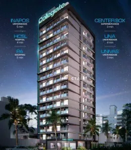 Apartamento com 1 Quarto à venda, 22m² no Centro, Pouso Alegre