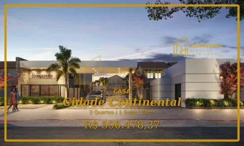 Casa com 3 Quartos à venda, 85m² no Cidade Continental, Serra