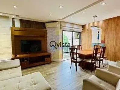 Apartamento com 2 Quartos para alugar, 83m² no Loteamento João Batista Julião, Guarujá