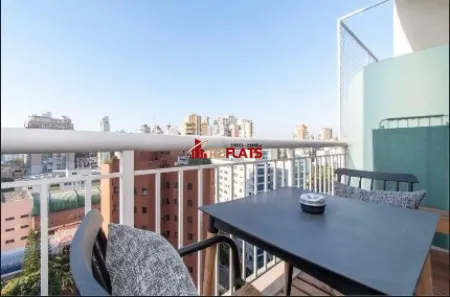 Flat com 1 Quarto para alugar, 50m² no Vila Nova Conceição, São Paulo