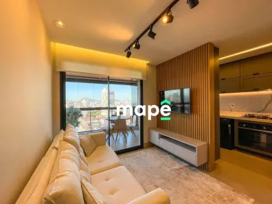 Apartamento com 1 Quarto para alugar, 55m² no Boqueirão, Santos