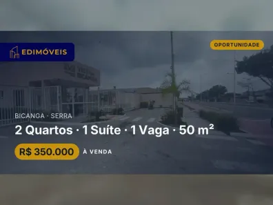 Apartamento com 2 Quartos à venda, 50m² no Bicanga, Serra