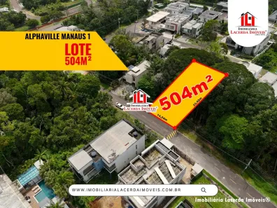 Lote/Terreno à venda, 504m² no Ponta Negra, Manaus