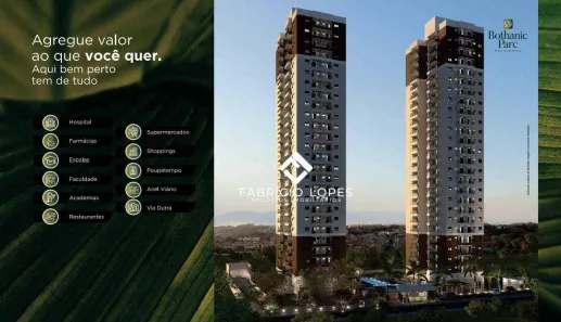 Apartamento com 2 Quartos à venda, 65m² no Palmeiras de São José, São José dos Campos