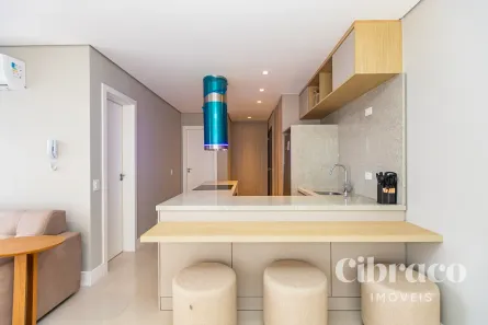 Apartamento com 1 Quarto para alugar, 50m² no São Francisco, Curitiba