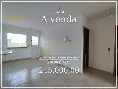 Casa com 2 Quartos à venda, 60m² no Residencial Centro da Serra, Serra