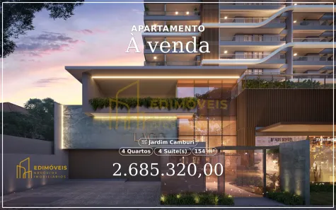 Apartamento com 4 Quartos à venda, 154m² no Jardim Camburi, Vitória