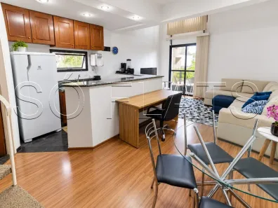 Flat com 1 Quarto para alugar, 50m² no Moema, São Paulo