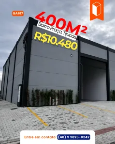 Galpão/Depósito/Armazém para alugar, 400m² no Centro, Tijucas
