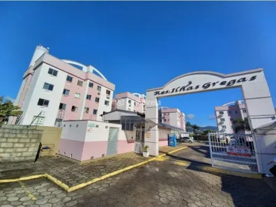 Apartamento com 2 Quartos para alugar, 44m² no Aririú, Palhoça
