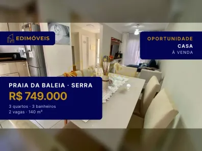 Casa com 3 Quartos à venda, 140m² no Praia da Baleia, Serra