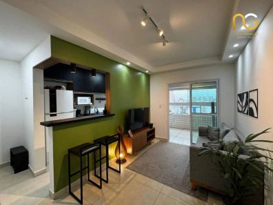 Apartamento com 1 Quarto à venda, 54m² no Canto do Forte, Praia Grande
