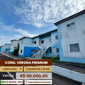 Apartamento com 2 Quartos à venda, 42m² no Lago Azul, Manaus