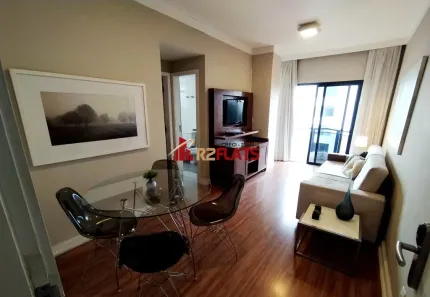 Flat com 1 Quarto para alugar, 45m² no Jardim Paulista, São Paulo