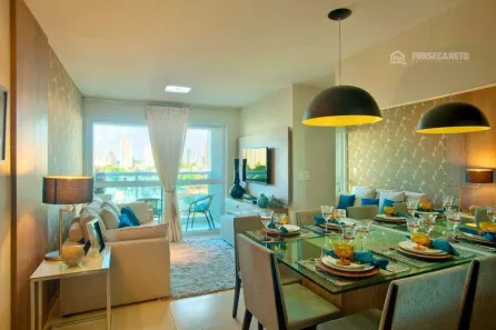 Apartamento com 2 Quartos à venda, 55m² no Capim Macio, Natal