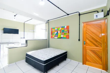Apartamento com 1 Quarto para alugar, 25m² no Centro, Guarulhos