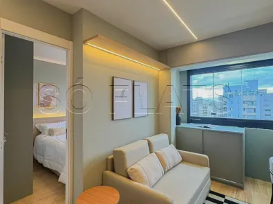 Flat com 1 Quarto para alugar, 29m² no Pinheiros, São Paulo