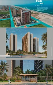 Apartamento com 2 Quartos à venda, 52m² no Praia do Futuro II, Fortaleza