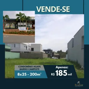 Lote/Terreno à venda, 200m² no Campestre, Piracicaba