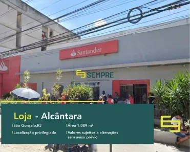Ponto Comercial à venda, 1090m² no Alcântara, São Gonçalo