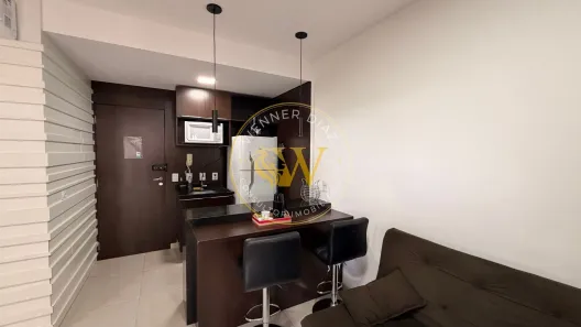 Apartamento com 1 Quarto para alugar, 33m² no Jardim Tarraf II, São José do Rio Preto