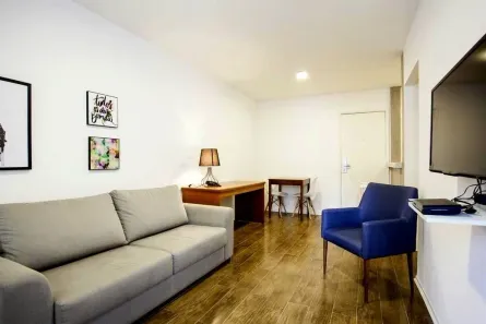 Flat com 1 Quarto à venda, 45m² no Jardim Paulista, São Paulo